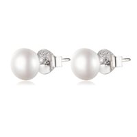 Orecchini Evideence Donna in Argento Perla EVOR04000106